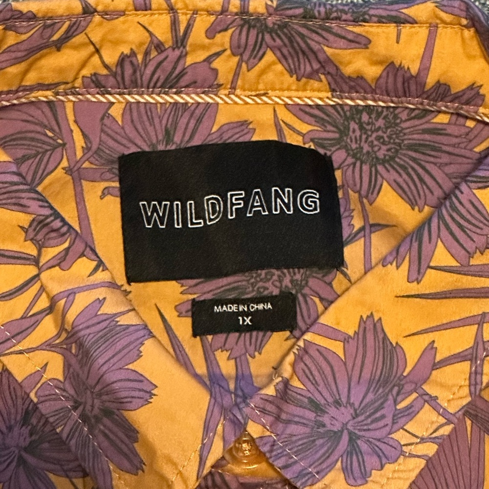 Wildfang Essential button down shirt size 1x